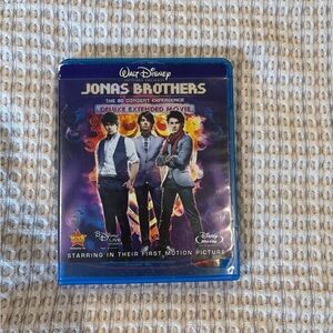 Disney Jonas Brothers 3D Concert Experience Blu-ray - Purple and Blue